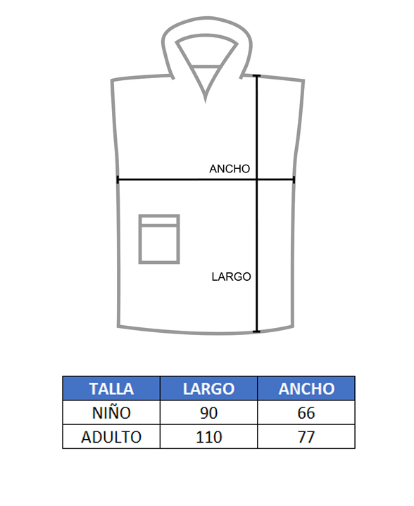 PONCHO AX STD NATACION