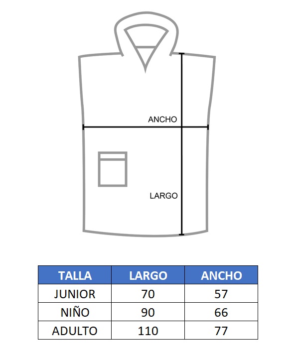 PONCHO AX STD NATACION